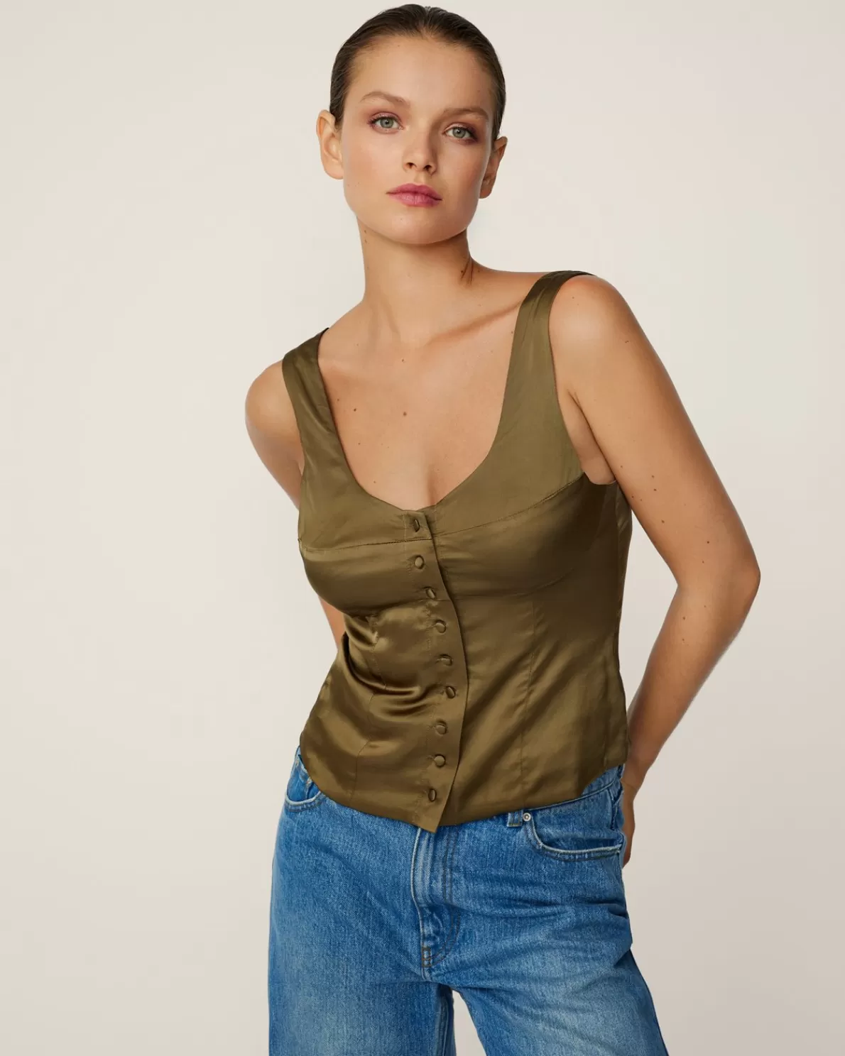 Women MSCH Copenhagen CHJulietta Strap Top