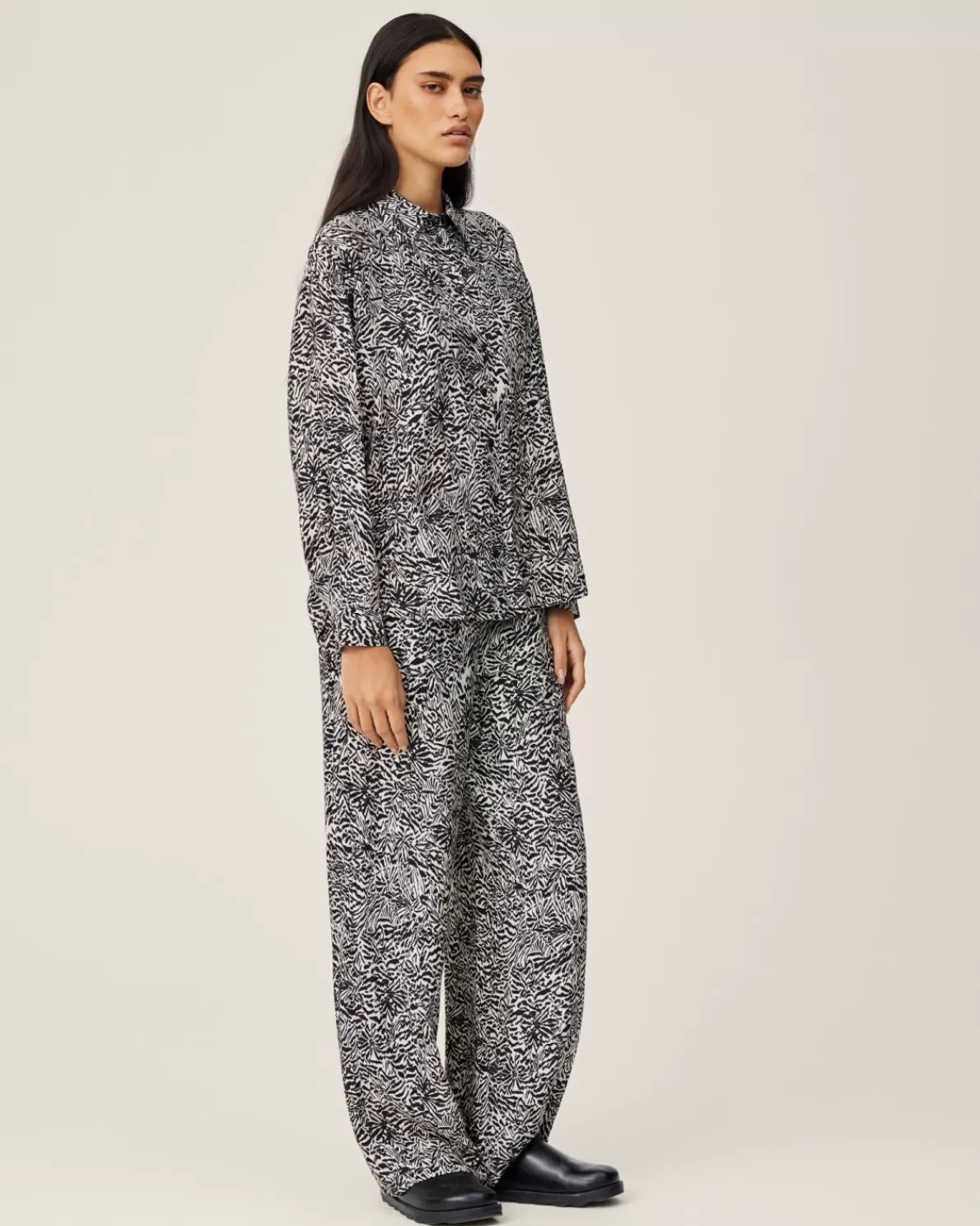 Women MSCH Copenhagen MSCHAmabella Pants AOP