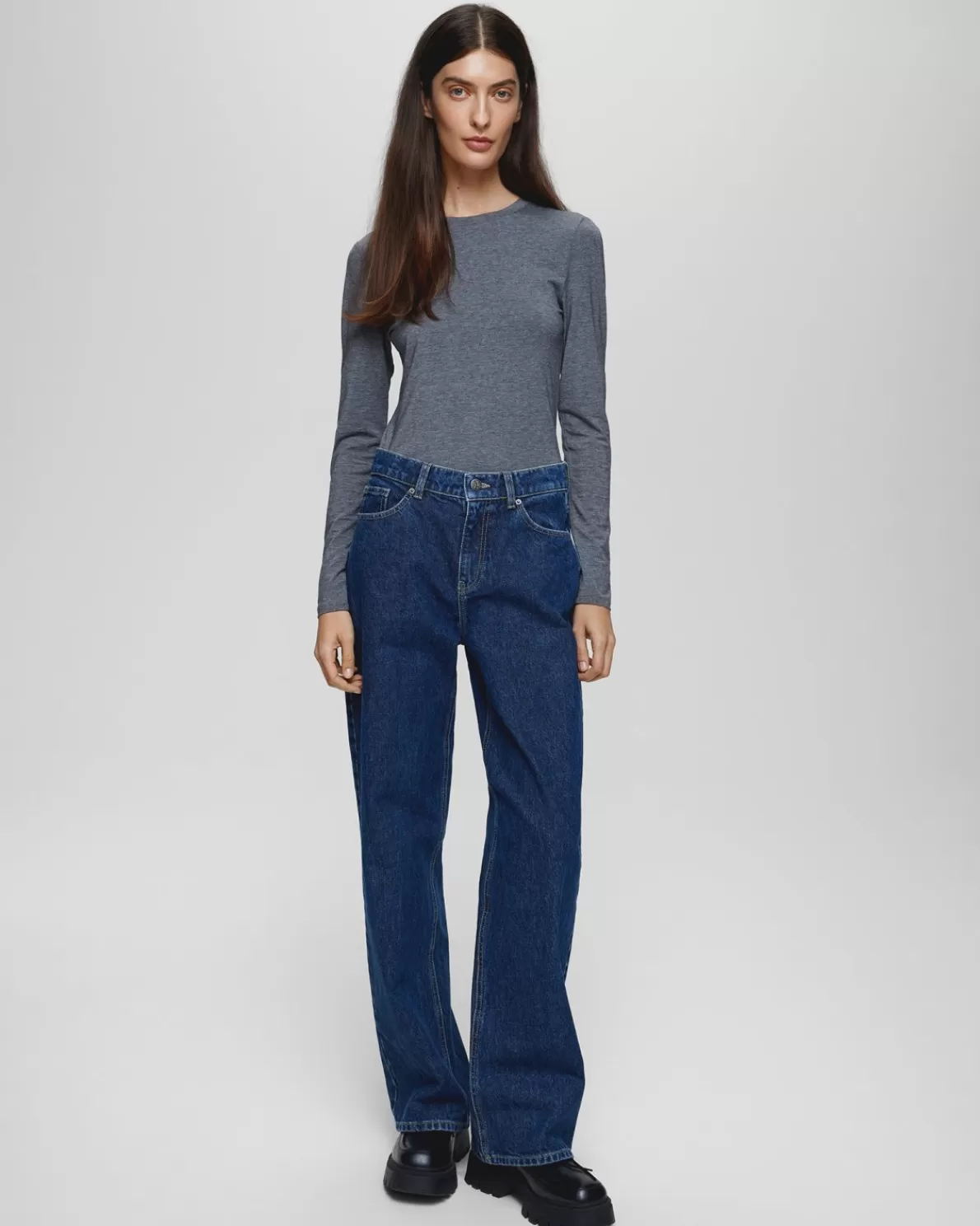 Women MSCH Copenhagen MSCHDuvessa Eva Loose Long Jeans