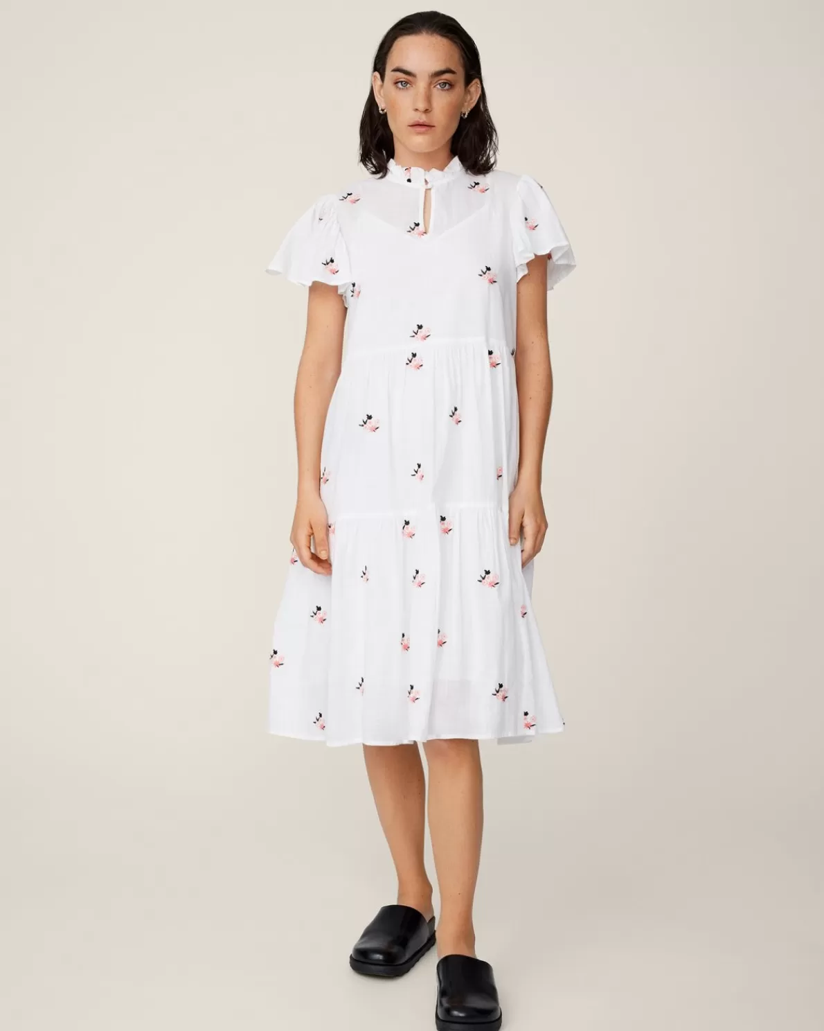 Women MSCH Copenhagen MSCHElvyne SS Emb Dress