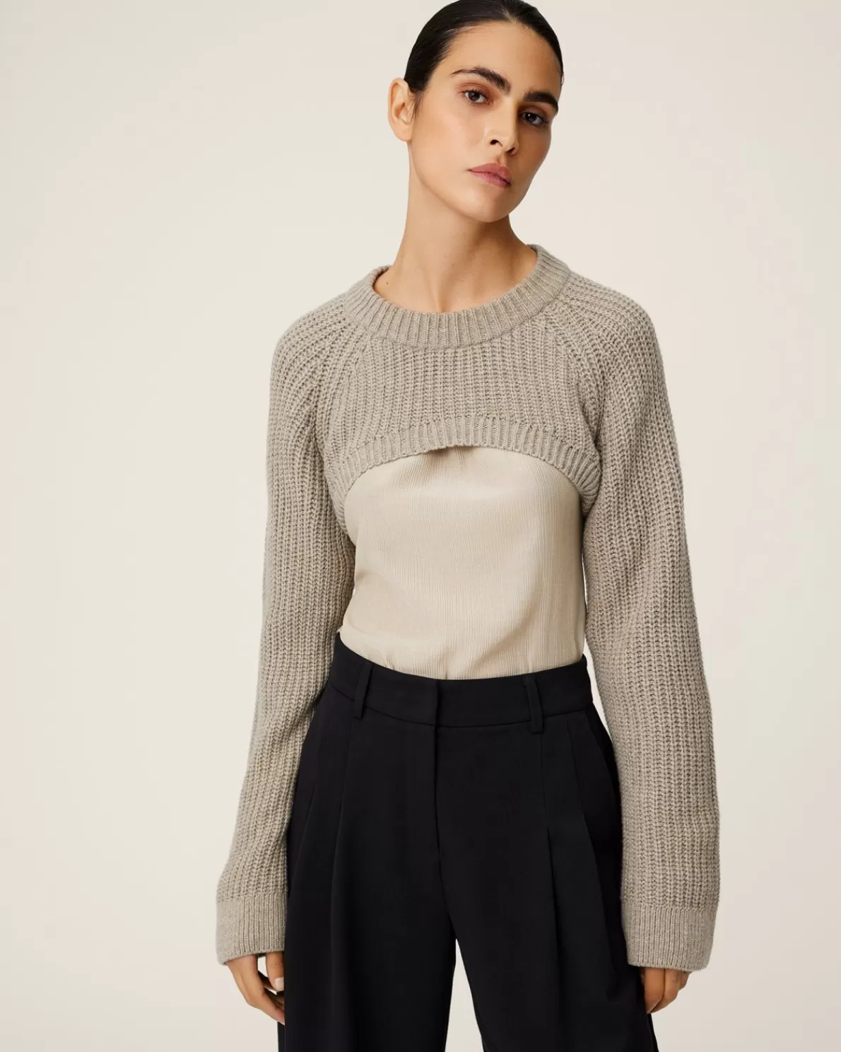 Women MSCH Copenhagen MSCHFaye Peony Short Pullover