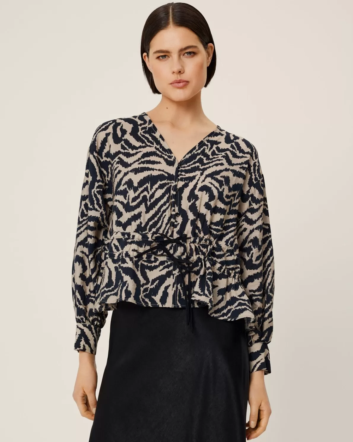 Women MSCH Copenhagen MSCHFelixie Taila Shirt AOP