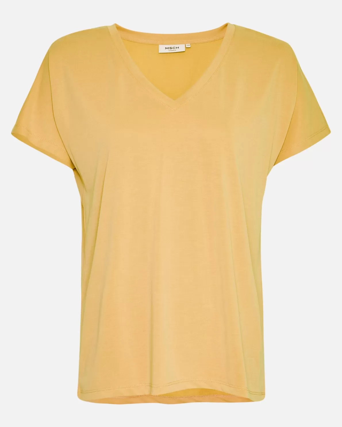 Women MSCH Copenhagen MSCHFenya Modal V Neck Tee