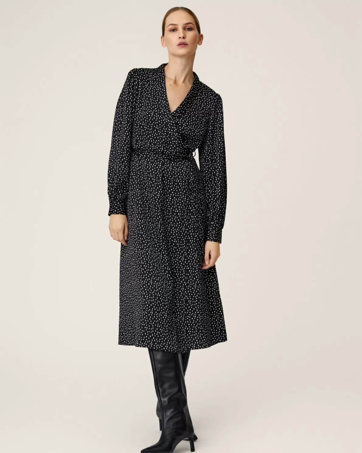 Women MSCH Copenhagen MSCHHanalisa Myrina Wrap Dress AOP