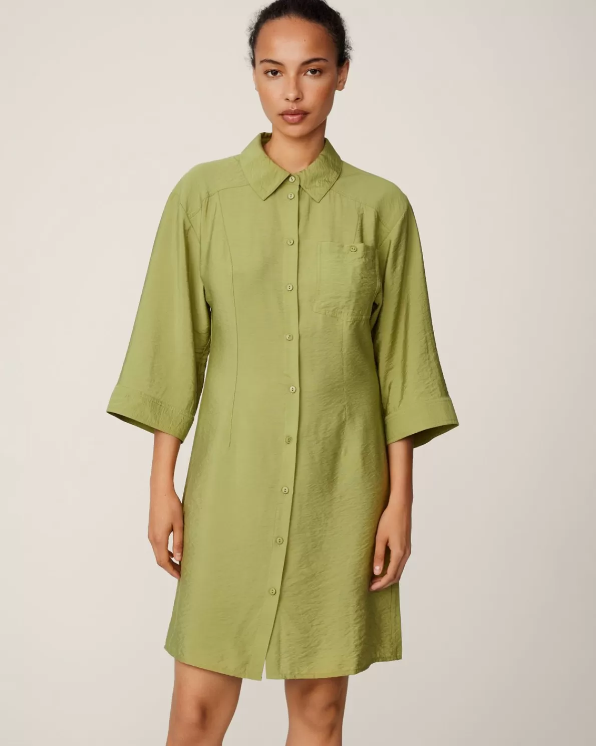 Women MSCH Copenhagen MSCHLorella Ladonna 3/4 Shirt Dress