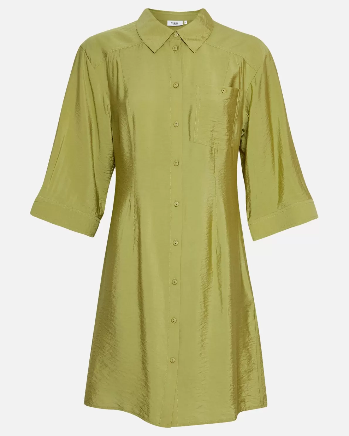 Women MSCH Copenhagen MSCHLorella Ladonna 3/4 Shirt Dress