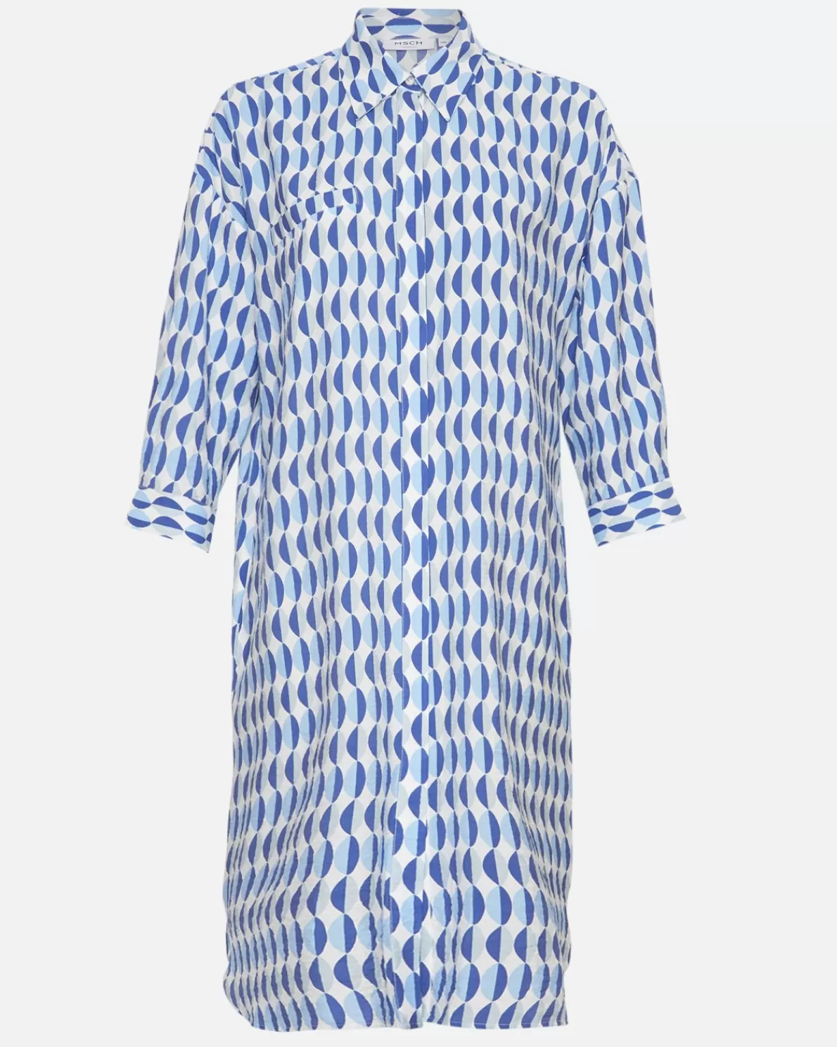 Women MSCH Copenhagen MSCHMaretha Taila 3/4 Shirt Dress AOP