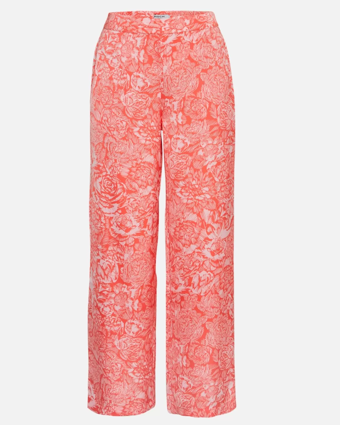 Women MSCH Copenhagen MSCHMaricel Myrina Pants AOP