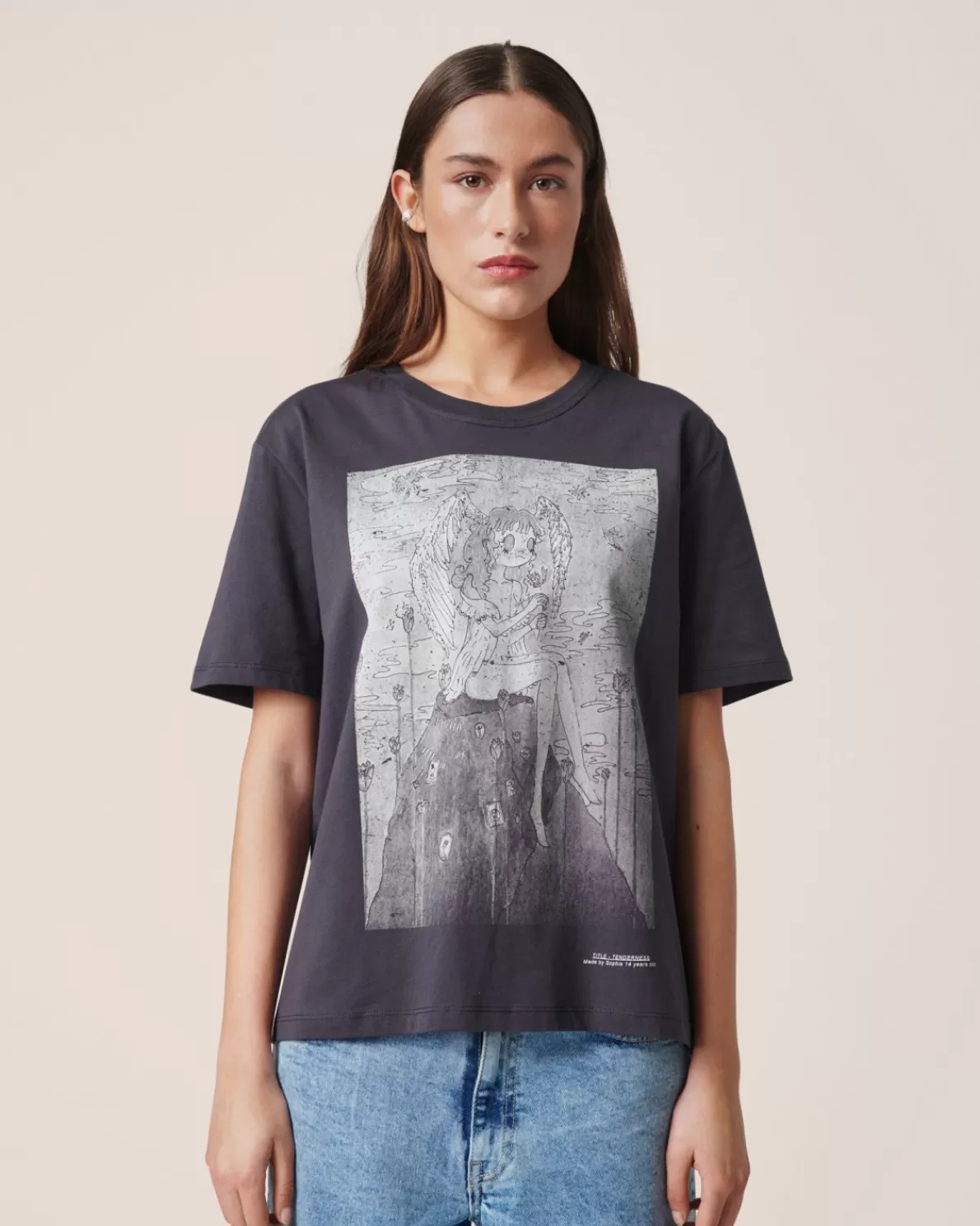 Women MSCH Copenhagen MSCHTenderness Logan Print Tee