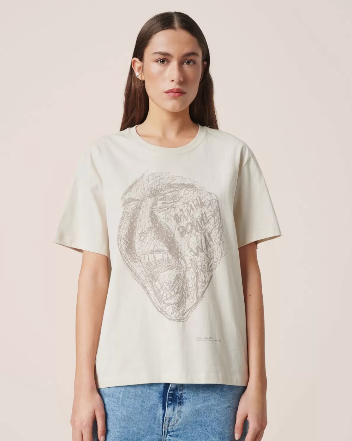 Women MSCH Copenhagen MSCHThe War Logan Print Tee