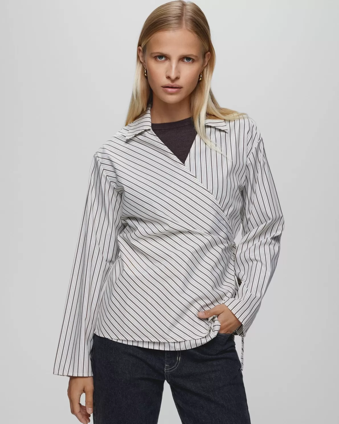 Women MSCH Copenhagen MSCHZenika Wrap Top STP