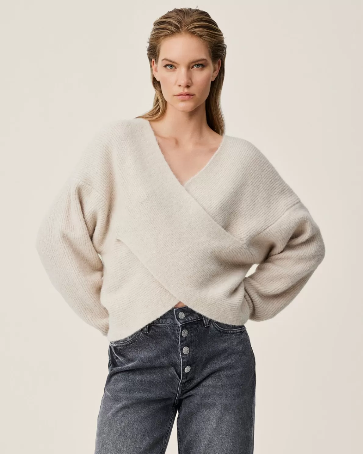 Women MSCH Copenhagen MSCHZinelle Hope Wrap Pullover